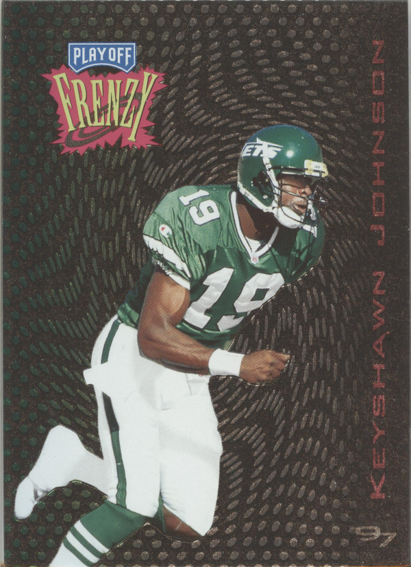 1997 Playoff Zone Frenzy #18 Keyshawn Johnson