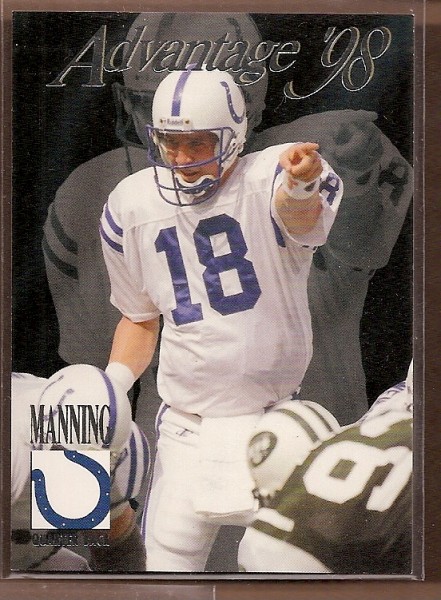 1998 Collector's Edge Advantage Silver #189 Peyton Manning