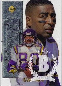 1998 Collector's Edge First Place Triumph #6 Cris Carter