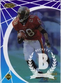 1998 Collector's Edge Masters Main Event #ME7 Warrick Dunn
