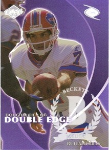 1998 Collector's Edge Odyssey Double Edge #11A D.Flutie F/G.Foley