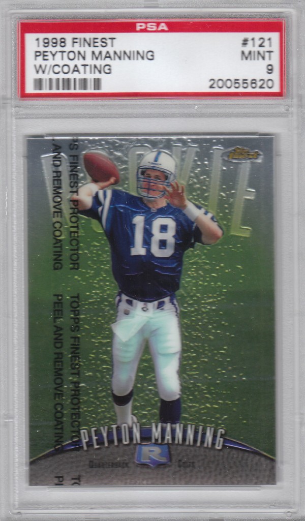 1998 Finest #121 Peyton Manning RC