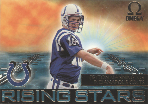 1998 Pacific Omega Rising Stars #11 Peyton Manning