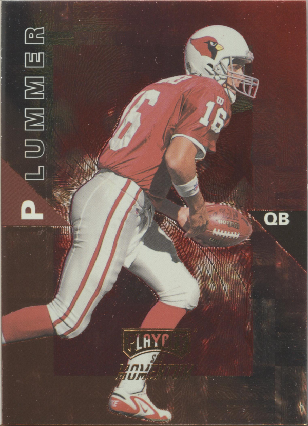 1998 Playoff Momentum Hobby Red #1 Jake Plummer