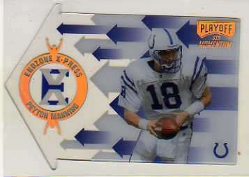 1998 Playoff Momentum Endzone X-press #11 Peyton Manning