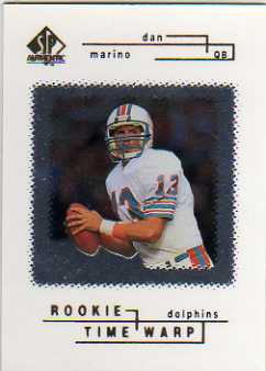1998 SP Authentic #41 Dan Marino TW