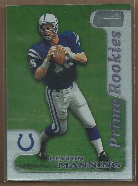 1998 Stadium Club Prime Rookies #PR10 Peyton Manning