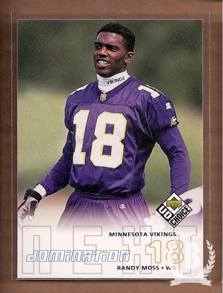 1998 UD Choice #270 Randy Moss DN