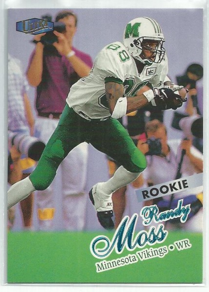 1998 Ultra #207 Randy Moss RC