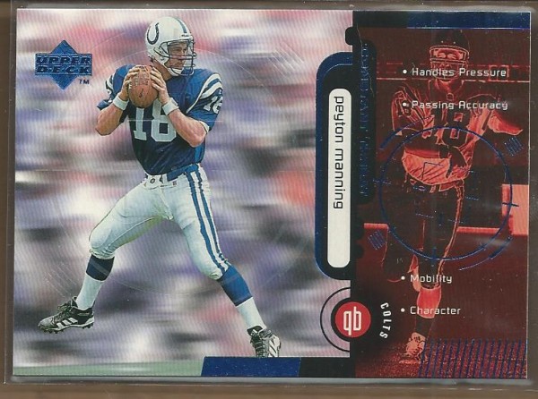 1998 Upper Deck Constant Threat #CT2 Peyton Manning