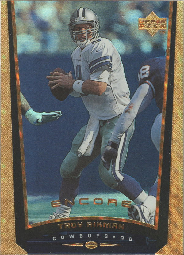 1998 Upper Deck Encore F/X #58 Troy Aikman