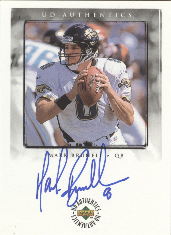 1998 Upper Deck Encore UD Authentics #MB2 Mark Brunell