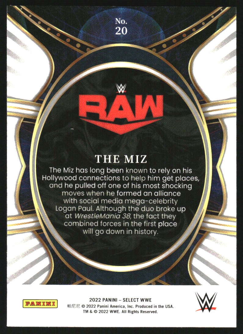 Select Wwe Phenomenon The Miz Nm Mt