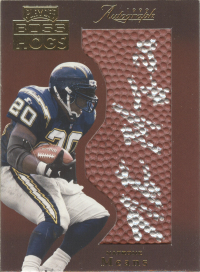 1999 Absolute SSD Boss Hogs Autographs #BH8 Natrone Means front image