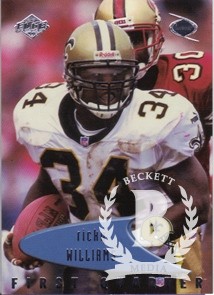 1999 Collector's Edge Odyssey #97 Ricky Williams RC