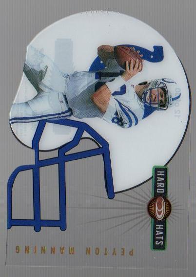 1999 Donruss Preferred QBC Hard Hats #12 Peyton Manning