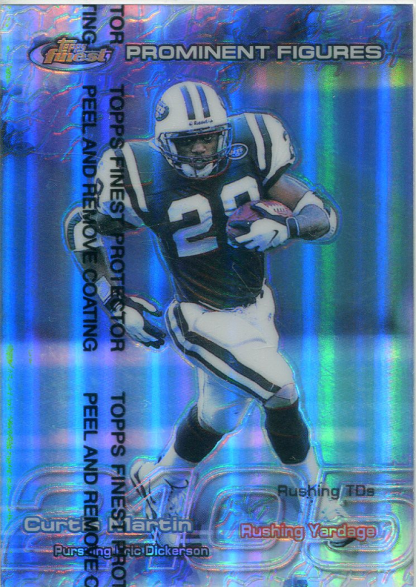 1999 Finest Prominent Figures #PF32 Curtis Martin