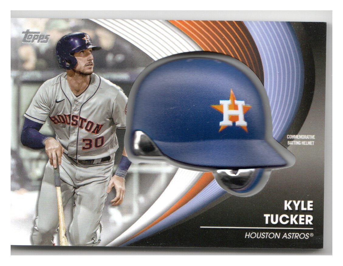 2022 Topps Update Commemorative Batting Helmet BHKT Kyle Tucker NM