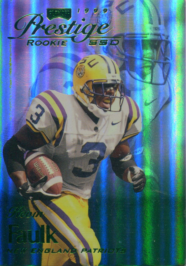 1999 Playoff Prestige SSD Spectrum Green #183 Kevin Faulk