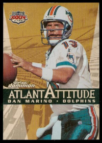 1999 SkyBox Dominion Atlantattitude Plus #8 Dan Marino front image