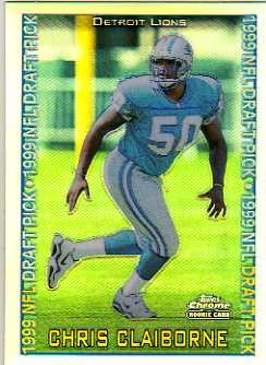 1999 Topps Chrome Refractors #137 Chris Claiborne