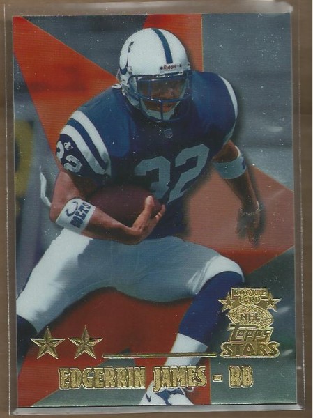 1999 Topps Stars Two Star Parallel #8 Edgerrin James