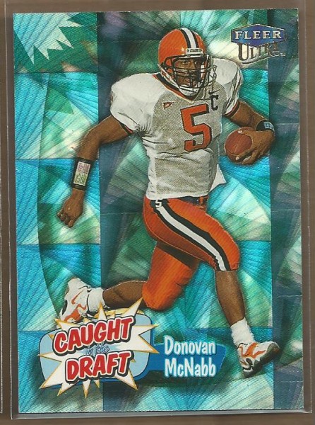 1999 Ultra Caught In The Draft #6 Donovan McNabb