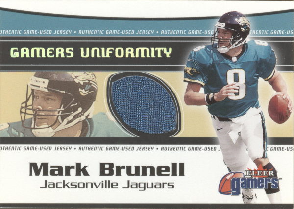 2000 Fleer Gamers Uniformity #7 Mark Brunell