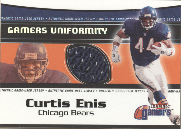 2000 Fleer Gamers Uniformity #14 Curtis Enis