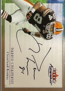 2000 Fleer Tradition Autographics #26 Darrin Chiaverini