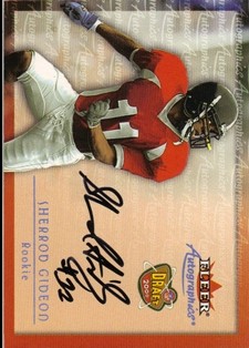 2000 Fleer Tradition Autographics #59 Sherrod Gideon