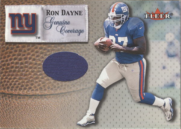 2000 Fleer Tradition Genuine Coverage #14 Ron Dayne