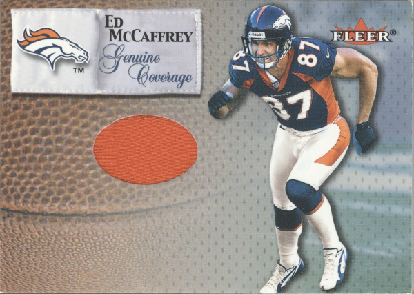 2000 Fleer Tradition Genuine Coverage #24 Ed McCaffrey
