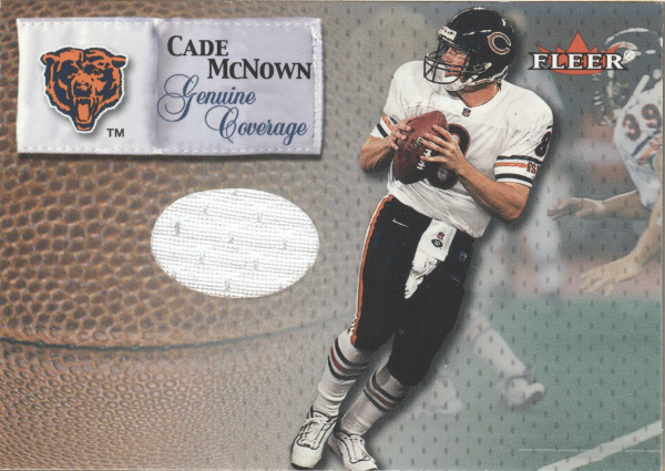 2000 Fleer Tradition Genuine Coverage #25 Cade McNown