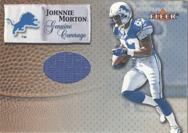 2000 Fleer Tradition Genuine Coverage #29 Johnnie Morton