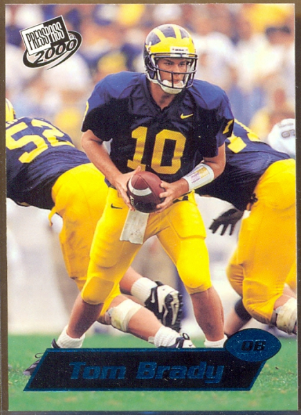 2000 Press Pass Torquers #37 Tom Brady