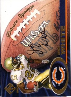 2000 Private Stock Private Signings #5 Dez White
