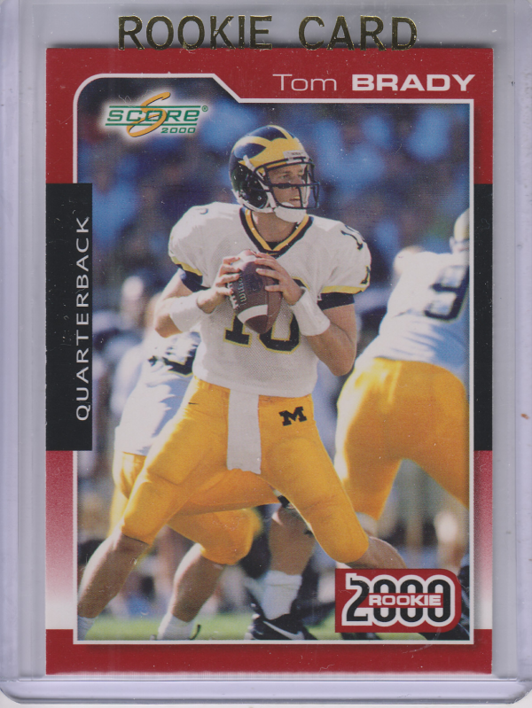 2000 Score #316 Tom Brady RC