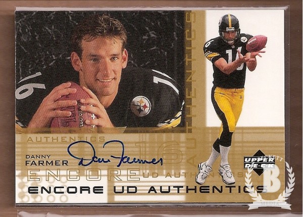 2000 Upper Deck Encore UD Authentics #DF Danny Farmer