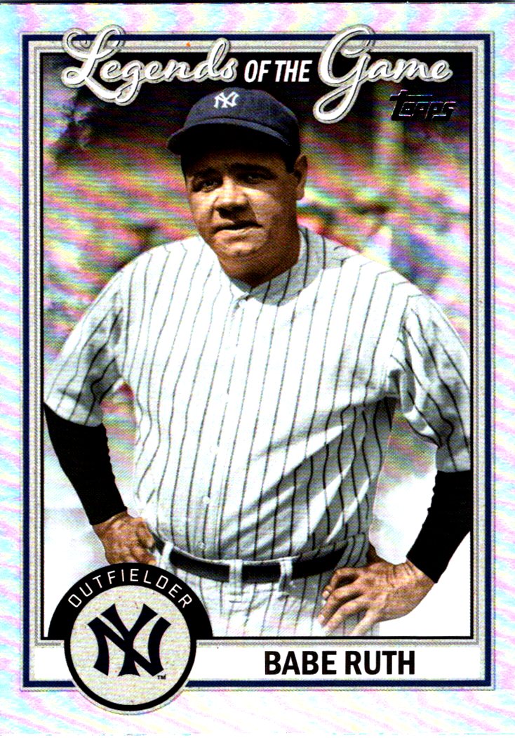 2023 Topps Legends Of The Game LG9 Babe Ruth NM MT