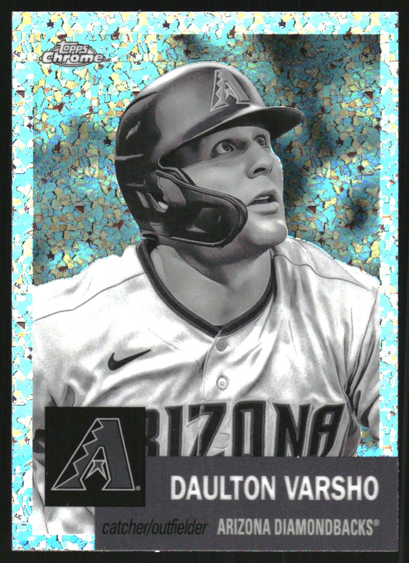 Topps Chrome Platinum Anniversary Black And White Mini Diamond