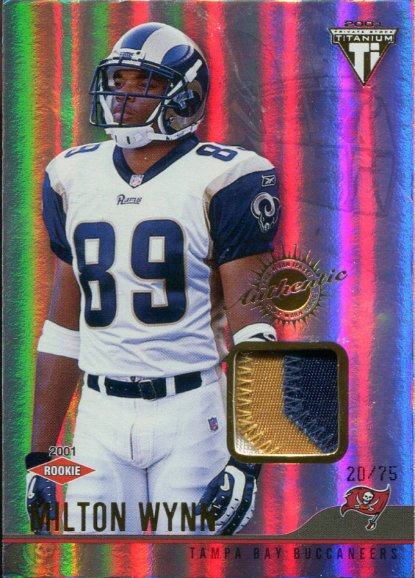 2001 Titanium #202 Milton Wynn JSY RC