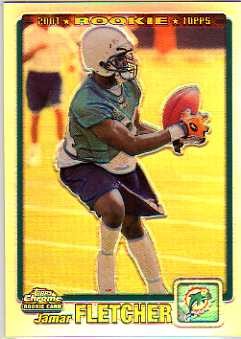 2001 Topps Chrome #231 Jamar Fletcher RC