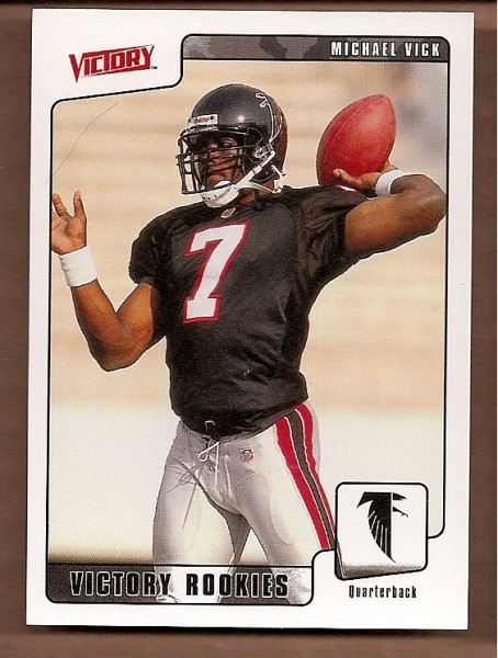 2001 Upper Deck Victory #374 Michael Vick RC