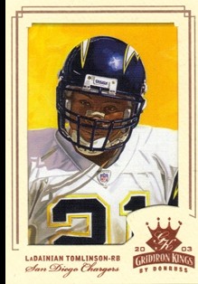 2003 Gridiron Kings Bronze #80 LaDainian Tomlinson