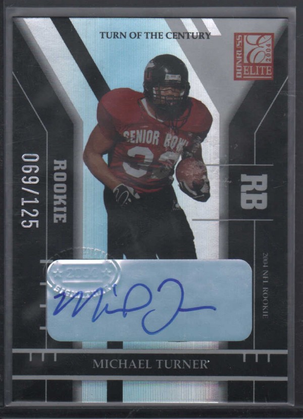 2004 Donruss Elite Turn of the Century Autographs #175 Michael Turner
