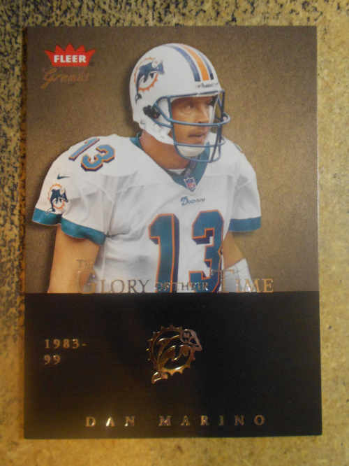 2004 Greats of the Game Glory of Their Time #GOT7 Dan Marino/1984