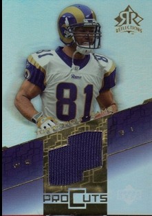 2004 Reflections Pro Cuts Jerseys Gold #PCTH Torry Holt
