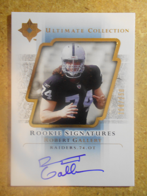 2004 Ultimate Collection #122 Robert Gallery AU RC