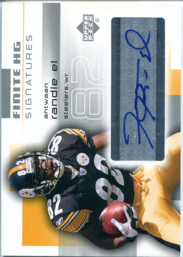 2004 Upper Deck Finite HG Signatures #FSAR Antwaan Randle El